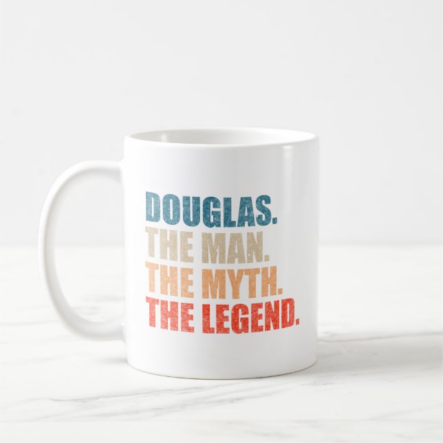 Douglas Mannen Myten Legenden Kaffemugg (Vänster)