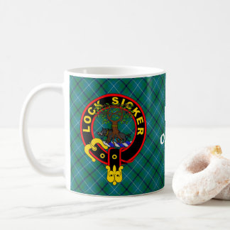 Douglas Morton om Ancient Douglas tartan mugg