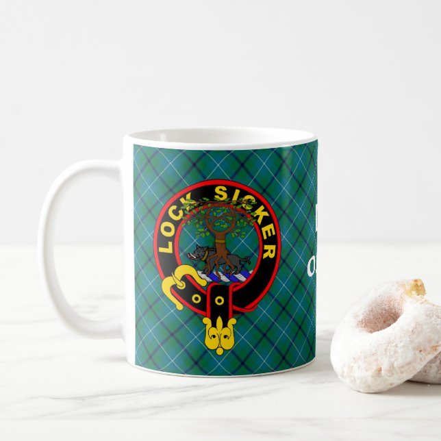 Douglas Morton om Ancient Douglas tartan mugg (Med munk)