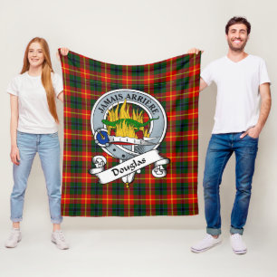 Douglas Roxburgh Klan Badge Tartan Play Fleecefilt
