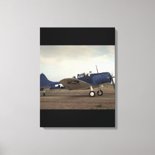 Douglas, SBD Dauntless,_Classic Aviation Canvastryck