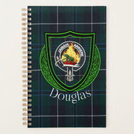 Douglas Scottish Clan Tartan & Crest