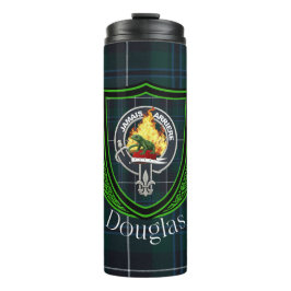 Douglas Scottish Clan Tartan & Crest