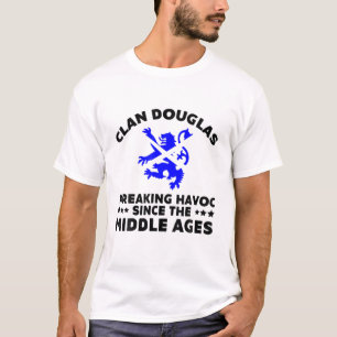Douglas Scottish Kilt Family Klan Scotland Namn T Shirt