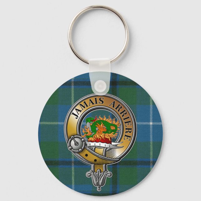 Douglas Tartan & Badge Nyckelring (Framsida)