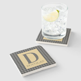 Douglas Tartan Monogram D Stenunderlägg