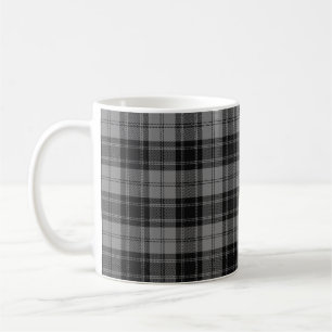 Douglas Vesitarium Tartain Plaid Black Grått Kaffemugg