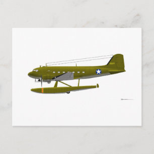 Douglas XC-47 Vykort