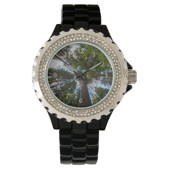 Douglasgranträdets krona armbandsur (Framsida)