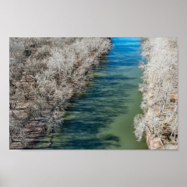 Douglassville SchuylDöda River PA Poster (Framsidan)