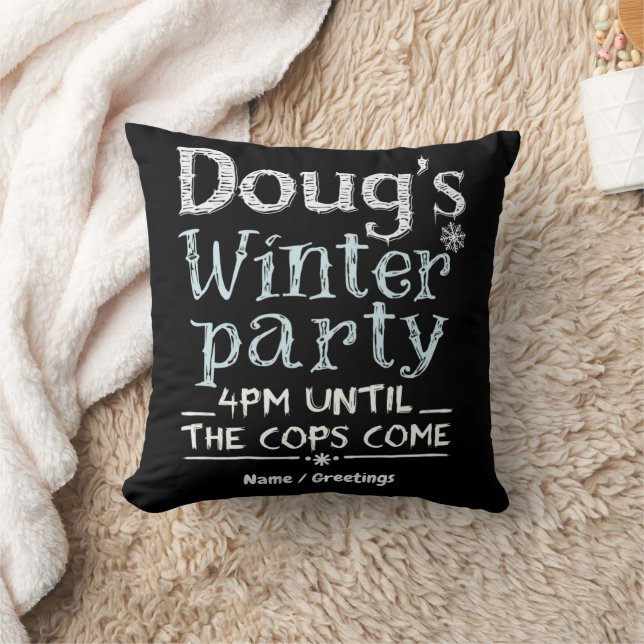 Dougs Vinterfest, 15 februari, 16:00 Roligt Kudde (Filt)