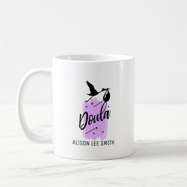 Doula Birth Coach Kaffemugg (Vänster)
