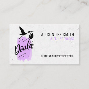 Doula Birth Coach Visitkort