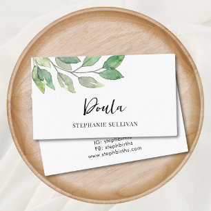 Doula Birth Coach Visitkort