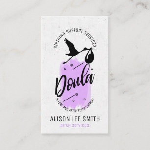 Doula Birth Coach Visitkort