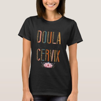 Doula Birth Worker Pun Leopard Cheetah Fantastisk T Shirt