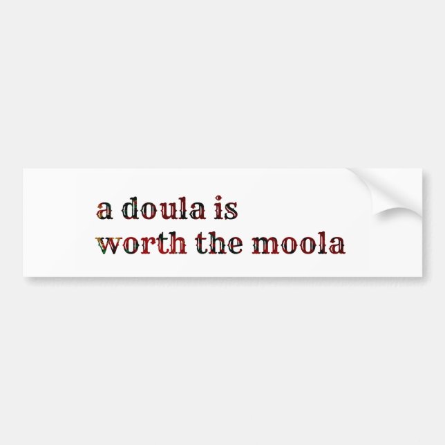 Doula-dekal Bildekal (Framsidan)