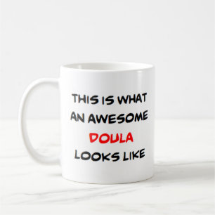 doula, fantastisk kaffemugg
