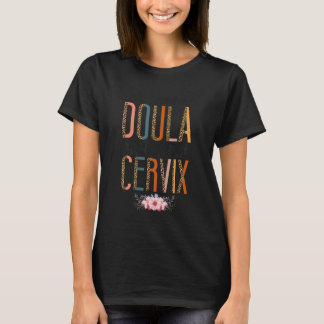 Doula Förlossningsarbetare Punsleopard Gepard Awes T Shirt
