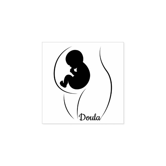 Doula Gravid Stämpel (Tryck)
