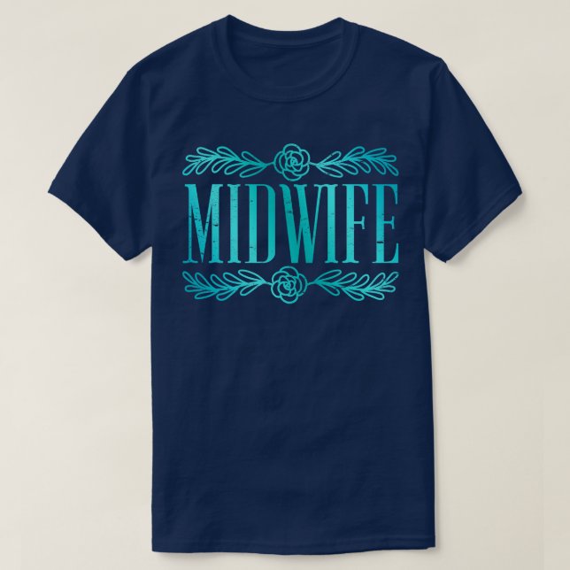 Doula Gravid Support Women Midwifery Midfru T Shirt (Design framsida)
