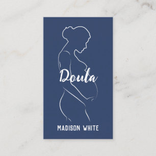 Doula Graviditet Anpassad QR Affärscort Visitkort