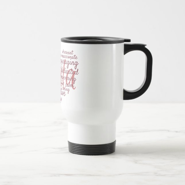 Doula hjärtatravel mug resemugg (Höger)