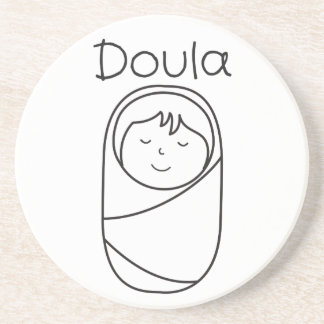 Doula kustfartyguppsättning underlägg sandsten