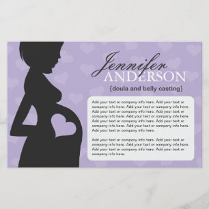 Doula, Midfru, Belly Casting Flyer