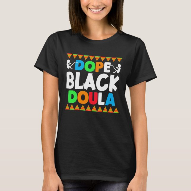 Doula Midfru, Birth Worker, CNM Student, T Shirt (Framsida)