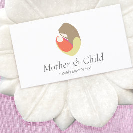 Doula Midfru Birthing Coach - Mor och Child Visitkort