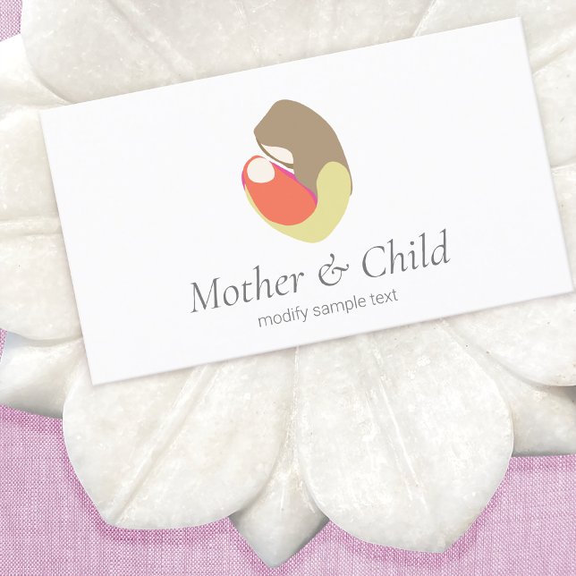 Doula Midfru Birthing Coach - Mor och Child Visitkort (Skapare uppladdad)