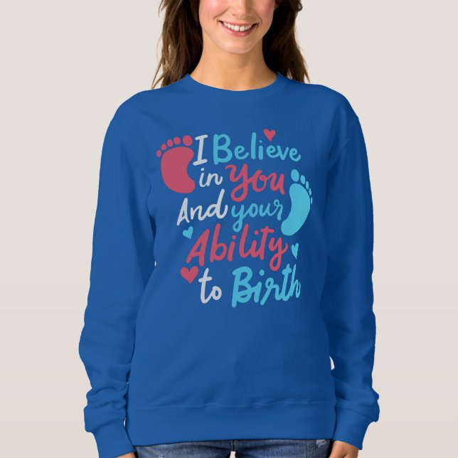 Doula Midfru Inspirational Mamma T Shirt (Framsida)