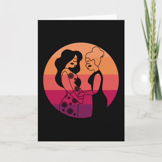 Doula Midfru Obstetrician Birth Kort (Framsida)