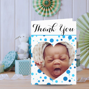 Doula Nyfödd bebis Card Personligen Foto och sta Tack Kort