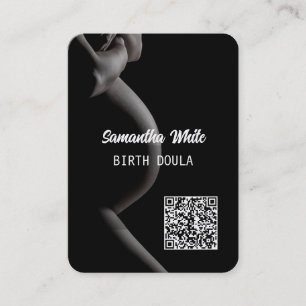 Doula QR-kod företags kort