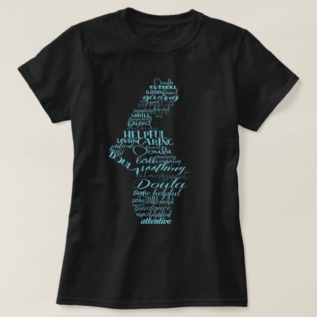 Doula skjorta t shirt (Design framsida)