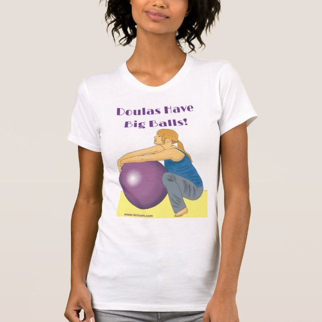Doulas har stort Bollar T Shirt (Framsida)