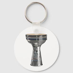 Doumbek trummar Keychain Darbuka Tombak Toubeleki Nyckelring