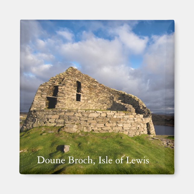 Doune Broch, Carloway, Isle of Lewis Magnet (Framsidan)