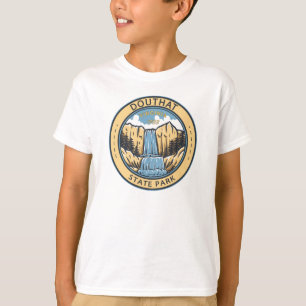Douthat State Park Virginia Badge T Shirt