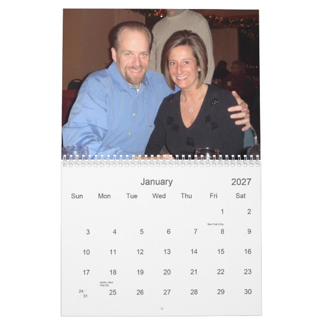 Douvris familjkalender 2007 kalender (Jan 2027)