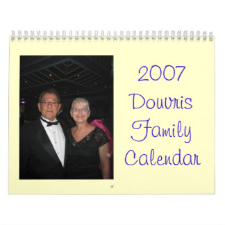 Douvris familjkalender 2007 kalender
