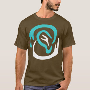 Döv Abstrakt Ear Cochlear T Shirt