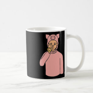 Döv av djurförsök och gallring av hörselförlust kaffemugg