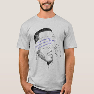 Döv-Blind medvetenhet T-shirt