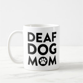 Döv Hund Mamma Kaffemugg