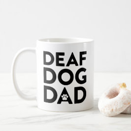 Döv Hund Pappa Kaffemugg