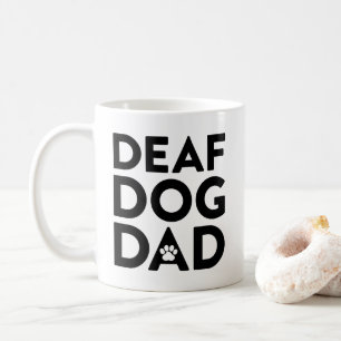 Döv Hund Pappa Kaffemugg