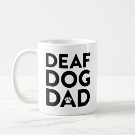 Döv Hund Pappa Kaffemugg